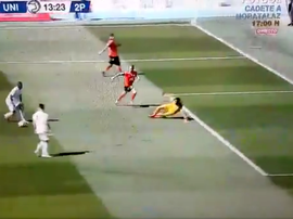 Unfortunately the move did not end in a goal. Screenshot/RealMadridTV