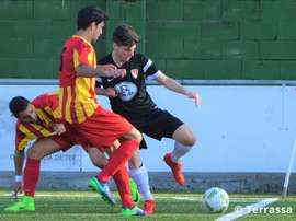 El Terrassa ya tiene a punto el banquillo. TerrassaFC