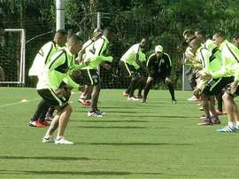 El 'verdolaga' sigue trabajando de cara al próximo compromiso. NacionalOficial