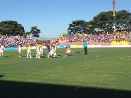Los jugadores de Blooming decidieron no entrenar. ClubBlooming