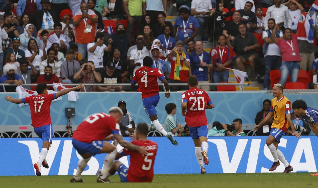 Fuller leads Costa Rica to crucial victory against Japan