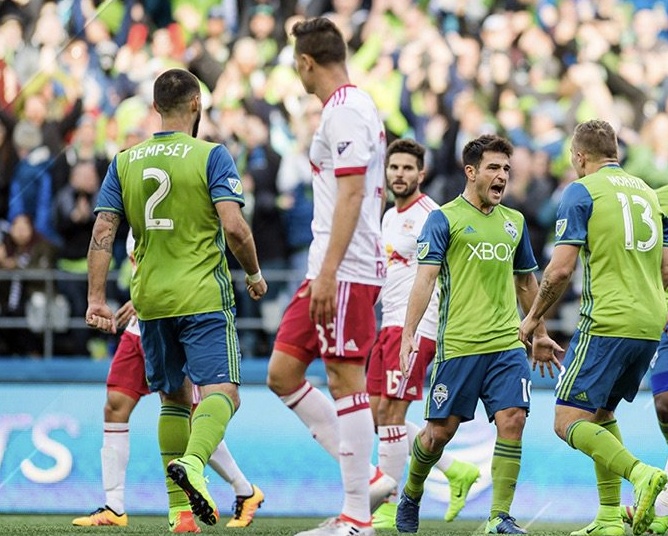 Seattle estrena su casillero de victorias a costa de New York Red Bull