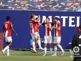 Dos goles de Raúl García meten al Athletic en puestos europeos. LaLiga