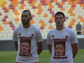 Özil a reçu le soutien de la Turquie. Twitter/YMSkulubu