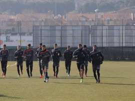 El Valladolid ya prepara el partido contra el Zaragoza. RealValladolidCF