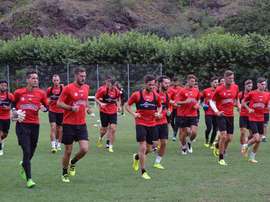 El Reus sigue trabajando en esta pretemporada. CFReus