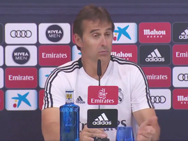 Concentrating on the pitch. Screenshot/RealMadrid