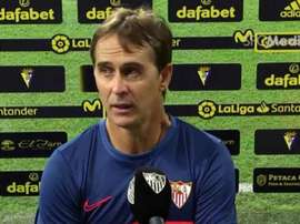 Lopetegui reconoció el buen trabajo de sus jugadores. Captura/SFCMedia