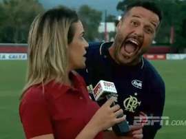 Julio Cesar su Gabigol e Paquetá. Captura/ESPN