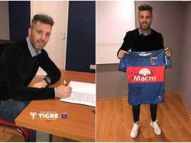 Chiarini ya forma parte de la plantilla de Tigre para la próxima temporada. ClubAtléticoTigre