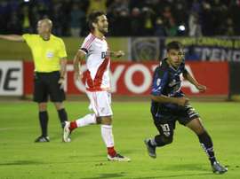 Sornoza, durante su etapa en Independiente del Valle. EFE