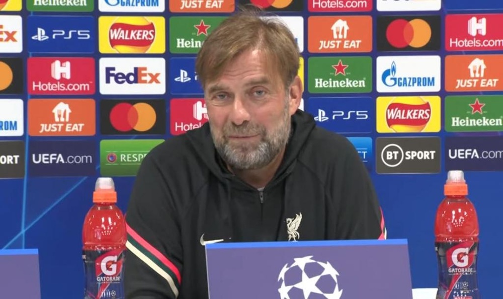 Jürgen Klopp reconoció la importancia de no ceder en un grupo tan exigente. Captura/LiverpoolFC