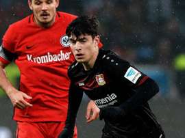 Havartz, o maior artilheiro da volta da Bundesliga. EFE