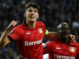 Kai Havertz, longe do Chelsea. AFP