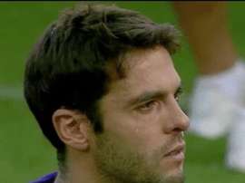 Les larmes d'émotion de Kaká dans son possible dernier match. Twitter