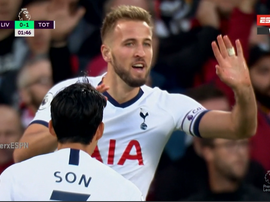 Kane se encargó de hacer subir el primero al marcador. Captura/ESPN