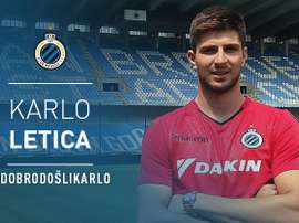 Fichaje cotizado. Twitter/ClubBrugge
