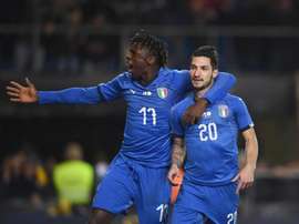 Italia sufrió para derrotar a los yanquis. Twitter/Vivo_Azzurro