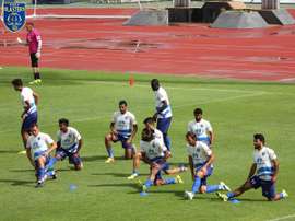 Brown ya está listo para ejercitarse con el resto de sus compañeros. KeralaBlasters