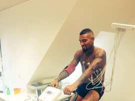 Boateng regressa à Bundesliga. Twitter/EintrachtFrankfurt