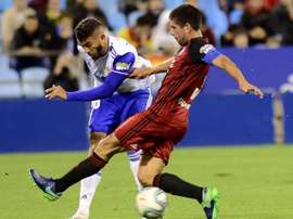 El Mirandés y el Zaragoza se podrán al día. Twitter/RealZaragoza