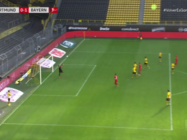 Kimmich scored a great goal. Screenshot/Movistar+