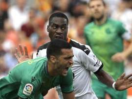 Kondogbia a remercié les supporteurs. EFE