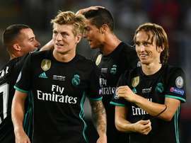 Kroos e Modric, jogadores do Real Madrid. EFE