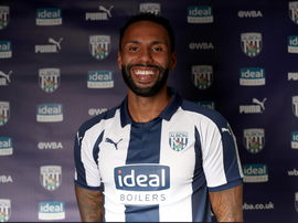 The defender never made his mark with the Swans. Twitter/WBA