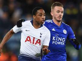 Walker-Peters' loan spell at Southampton has been interrupted by COVID-19. AFP