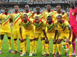 L'équipe nationale du Mali dans un match de qualification de la CAN. AFP