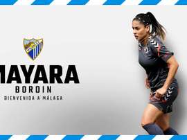 Mayara Bordín ya ha firmado con el Málaga. MálagaCFFemenino