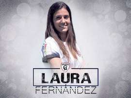 Laura Fernández ya ha firmado su nuevo contrato. Twitter/MadridCFF