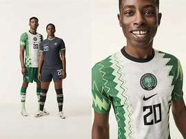 Le Nigéria révèle son nouveau maillot : mélange d'histoire et d'innovation. Twitter/thenff