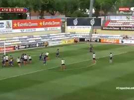 Eunate metió a las suyas en la prórroga. GOL