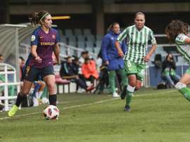 El Barça goleó al Betis. Twitter/FCBFemení