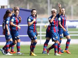 El Levante se llevó la victoria. Twitter/LUDFemenino