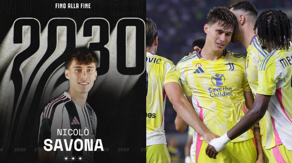 UFFICIALE - Savona rinnova con la Juve fino al 2030