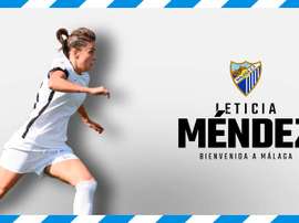 Leticia Méndez ya es del Málaga Femenino. MálagaCFFemenino