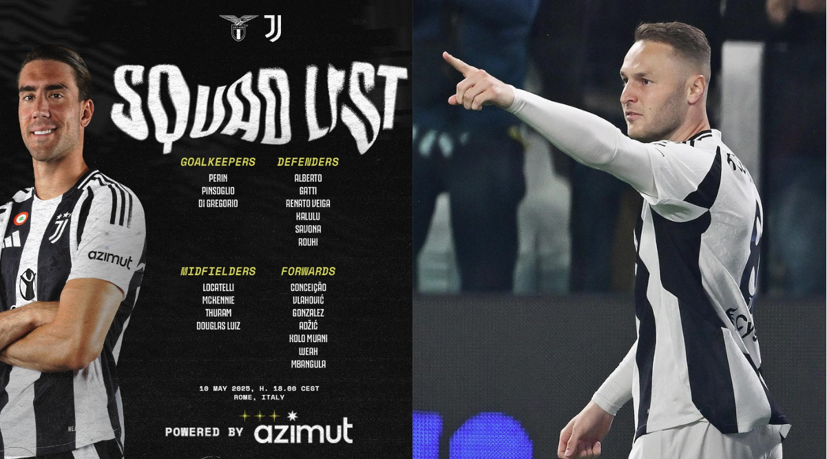 Un rientro, un dubbio e tante assenze tra i convocati della Juve