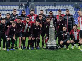 El Athletic venció al Deportivo en el Teresa Herrera. Twitter/AthleticClub