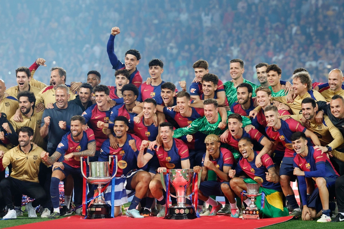 El Barça arrasa en los premios de LaLiga