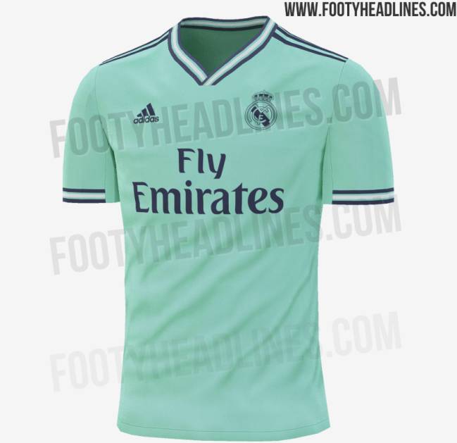 real madrid teal kit