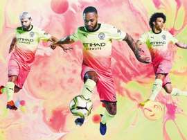 City apresenta terceiro uniforme para 2019-20. Twitter/ManCity