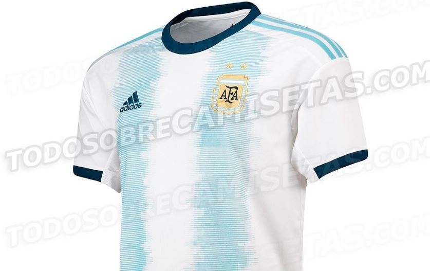 Filtran la camiseta de Argentina para la Copa América 2019 - BeSoccer