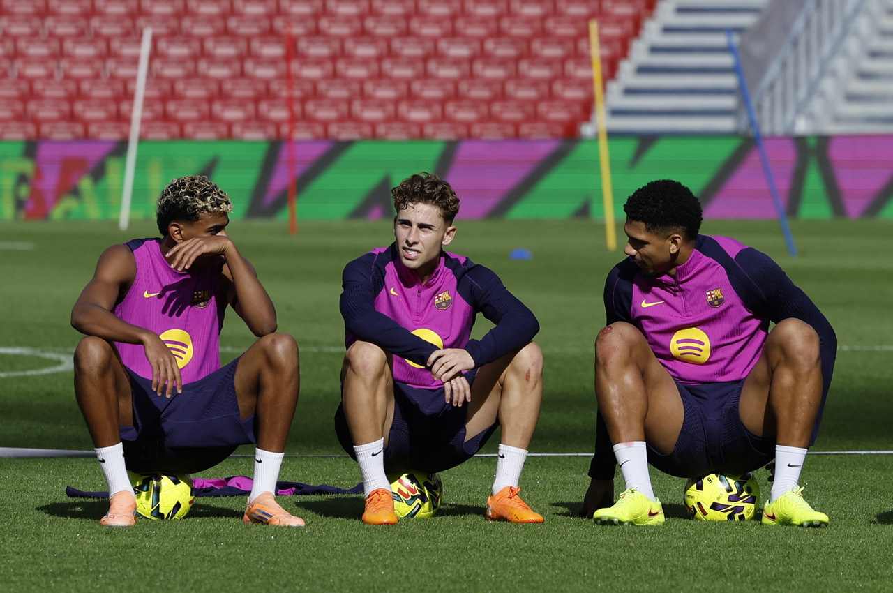 Fermín vuelve a asomar la cabeza y mira al Eintracht