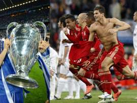 El Chelsea ganó la final de 2012 al Bayern en Múnich. EFE/AFP