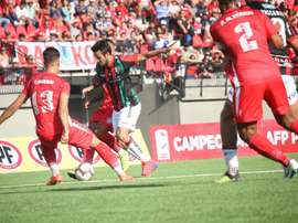 La Calera se convirtió en el primer líder. Twitter/CDPalestinoSADP