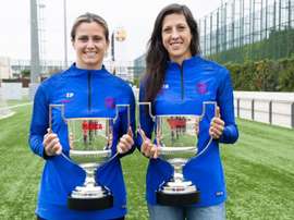 Las tres son internacionales con la Selección Española. Twitter/FCBarcelonaFemení
