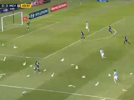 Las gaviotas aparecieron por decenas en el Melbourne Victory-Melbourne City. Twitter